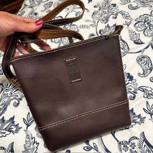 Portland Leather Goods Festival Bag in Grizzly